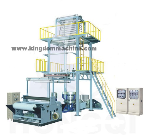 three layer blown film machine